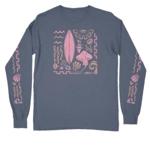 Mythical Merch Mythical Marine Mosaic Long Sleeve Tee