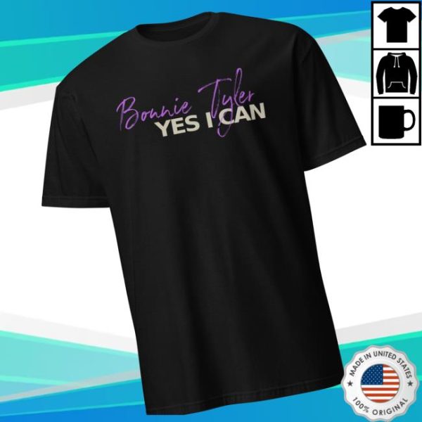 Bonnie Tyler Merch Store Shop Bonnie Tyler Yes I Can T-Shirt