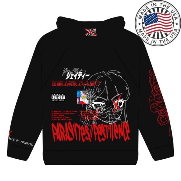Senpais Merch Store Shop Parasites Pestilence Hoodie