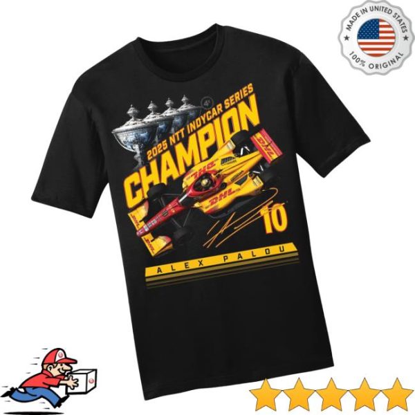 Indycar Store Merch 2025 Ntt Indycar Series Champion T-Shirt
