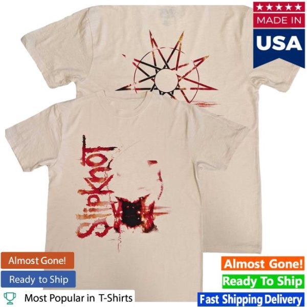 Eyesore Merch Store Merch Slipknot The End, So Far Natural Eco T-Shirt