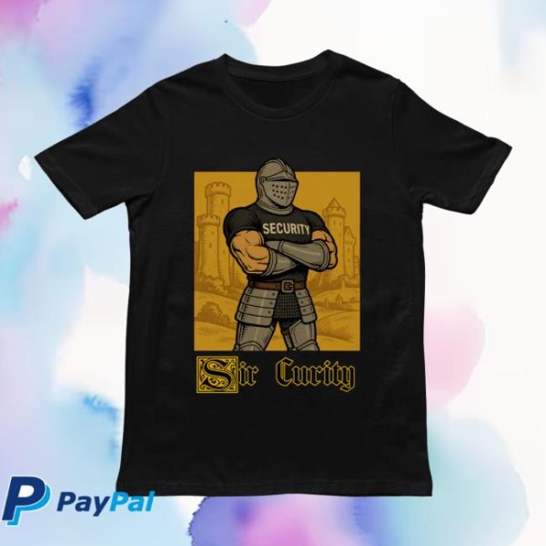 Orbital Clothing Brand Store Merch Sir Curity T-Shirt