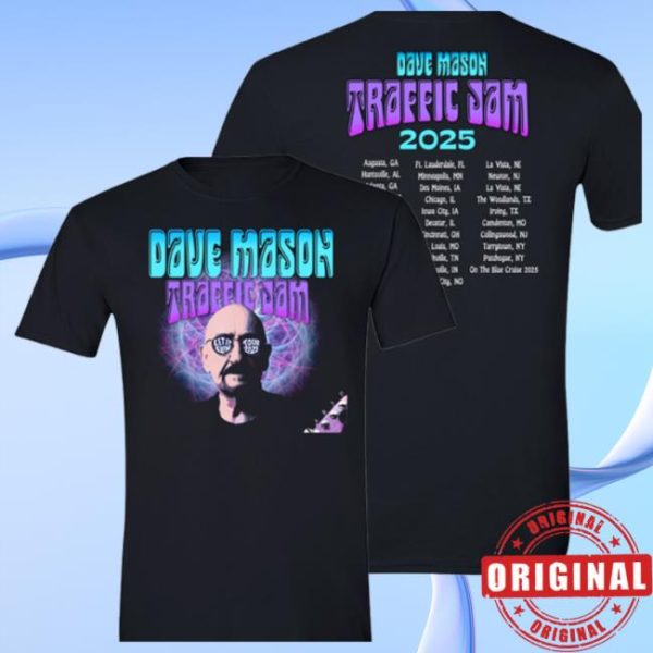 Dave Mason Music Store Merch Dave Mason 2025 Tour Tee