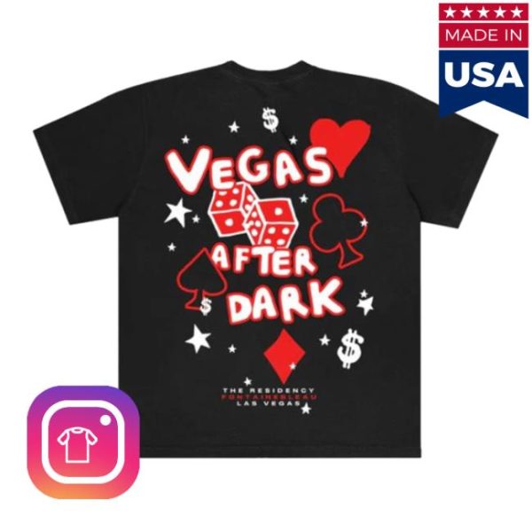 Timeless Miami Store Merch Vegas After Dark Tee