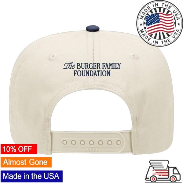 Burger Family Foundation Merch Store Shop Navy Twenty One Ball Cap