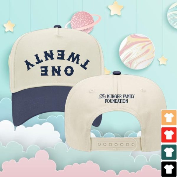 Burger Family Foundation Merch Store Shop Navy Twenty One Ball Cap
