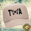 Taylor Acorn Merch Store Ta Butterfly Red Trucker Hat
