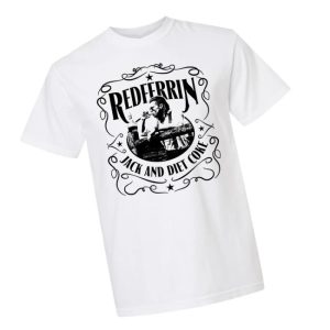 Redferrin Store Merch Jack And Diet Coke White T-Shirt