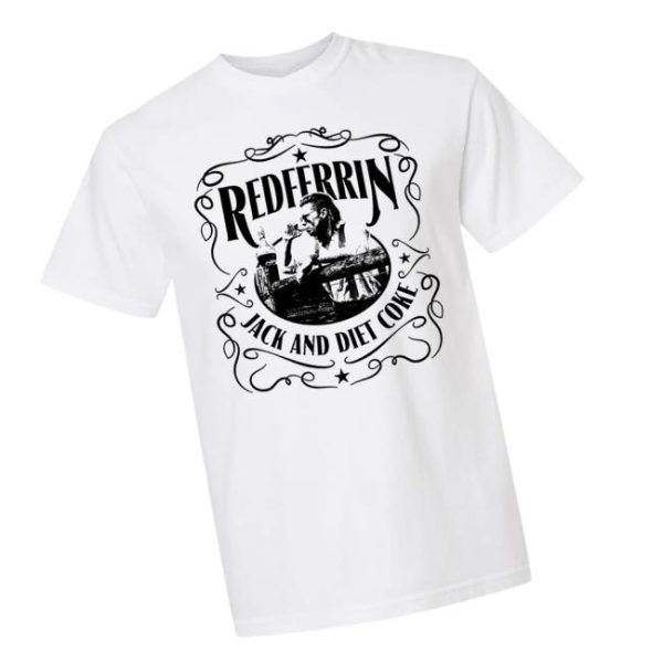 Redferrin Store Merch Jack And Diet Coke White T-Shirt