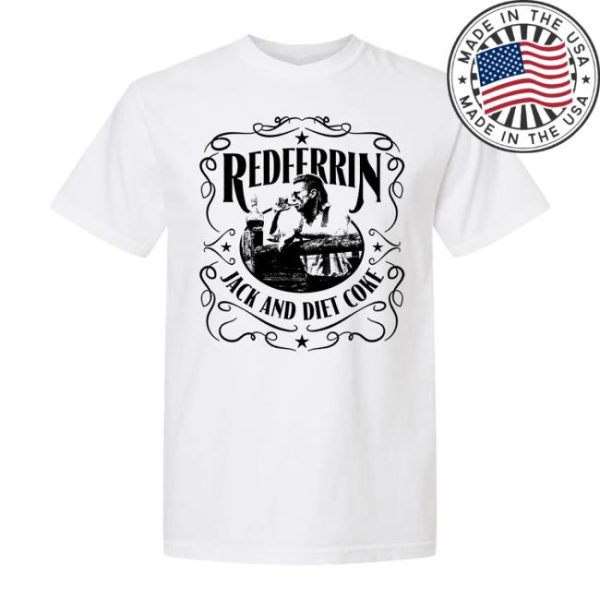 Redferrin Store Merch Jack And Diet Coke White T-Shirt