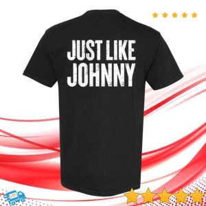 Redferrin Store Merch Just Like Johnny Redferrin Black T-Shirt