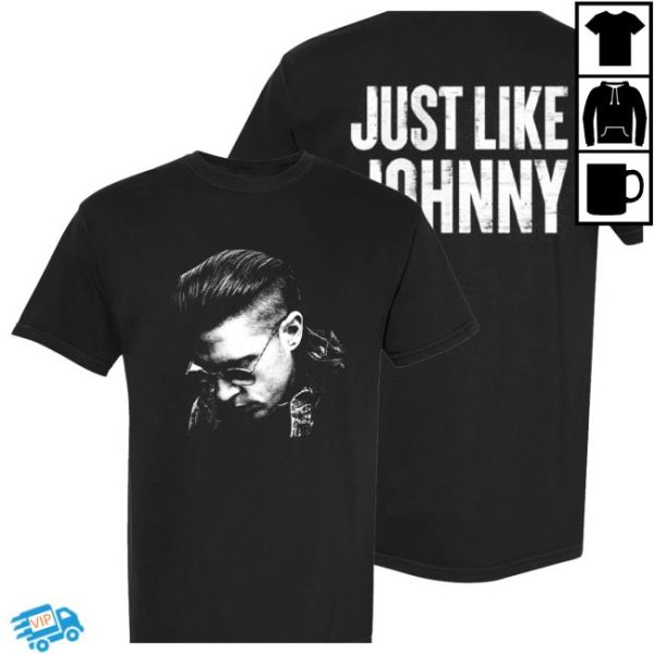 Redferrin Store Merch Just Like Johnny Redferrin Black T-Shirt