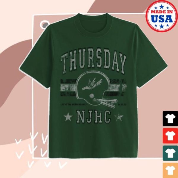 Thursday Merch Store Shop Met Black New Year Shirt