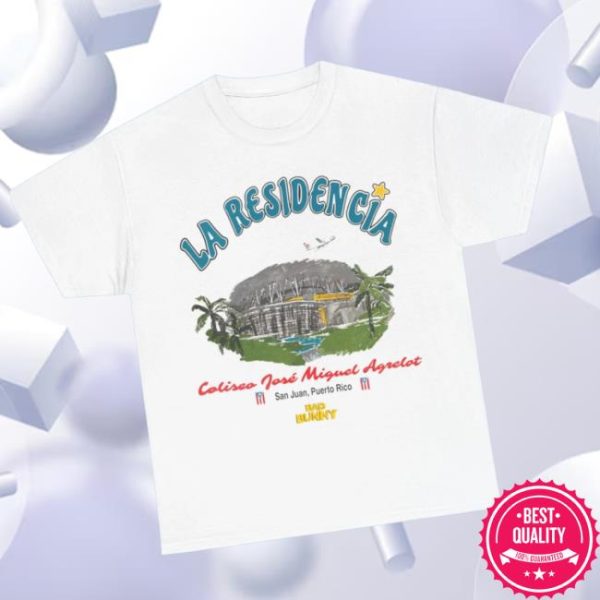 Merch Bad Bunny Store Merch Dtmf Merch La Residencia Tee