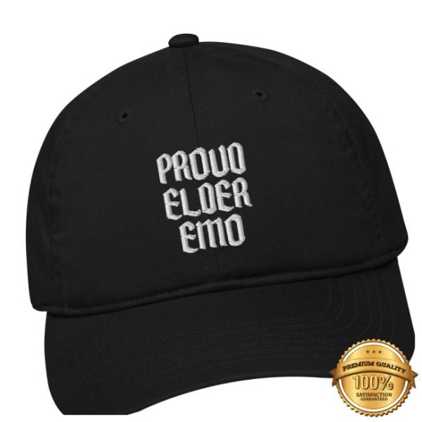 Emonightbk Store Merch Proud Elder Emo Dad Hat
