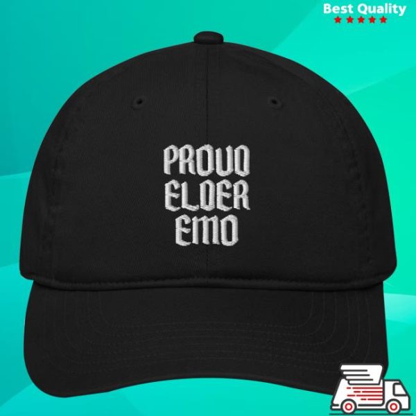 Emonightbk Store Merch Proud Elder Emo Dad Hat