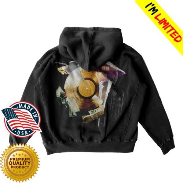 Premier Vinyl Merch Store The Coldest Collage Hoodie