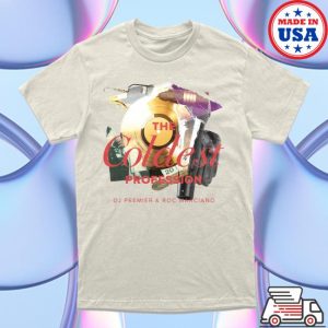 Premier Vinyl Merch Store The Coldest Collage Work T-Shirt White