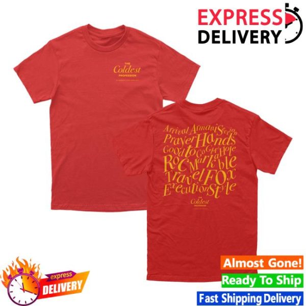 Premier Vinyl Merch Store The Coldest Tracklist Og Version T-Shirt