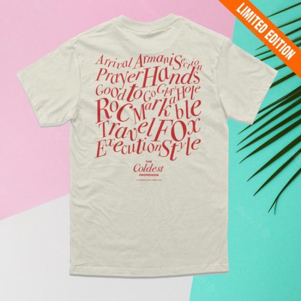 Premier Vinyl Merch Store The Coldest Tracklist Og Version White T-Shirt