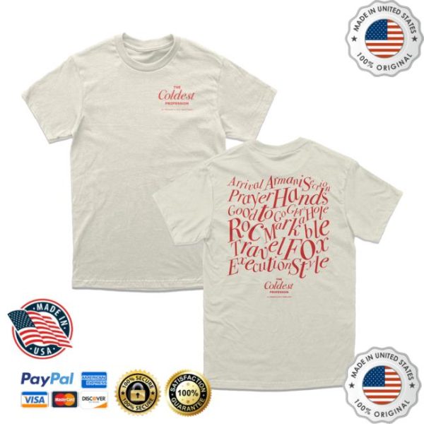 Premier Vinyl Merch Store The Coldest Tracklist Og Version White T-Shirt
