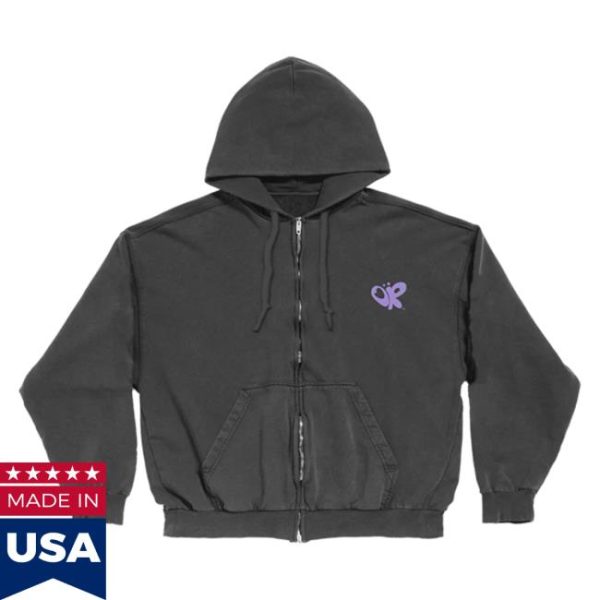 Olivia Rodrigo Store Merch Built Like A Mother Zip Hoodie