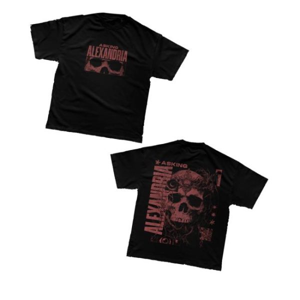 Asking Alexandria Merch Store Shop Let The Dead Take Me T Shirt