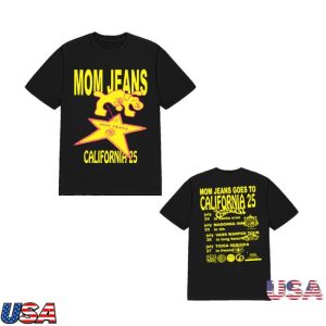 Mom Jeans Store Merch Mj California 25 Tour Tee