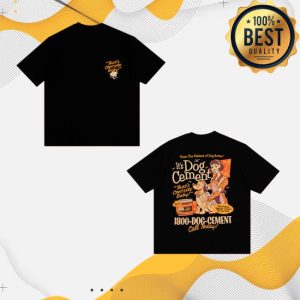 Cool Shirtz Merch Store Official Cold Ones Tee Dog Cement Shirt