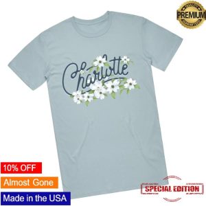 704 Shop Store Merch 704 Shop Charlotte Script Dogwoods Tee