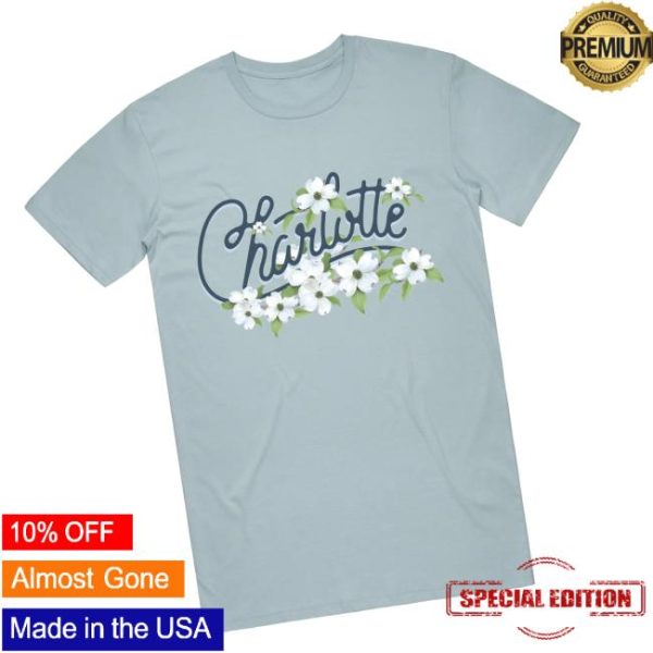 704 Shop Store Merch 704 Shop Charlotte Script Dogwoods Tee