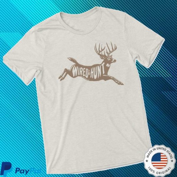 The Meateater Store Merch Wired To Hunt T-Shirt