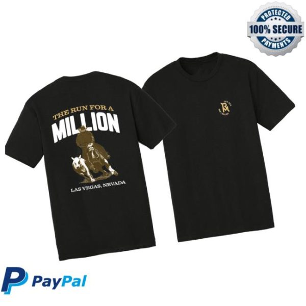 The Run For A Million Store Merch Trfam Cow Horse Black Tee