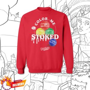 Broadway World Shop Merch Heathers Color Me Stoked Crewneck