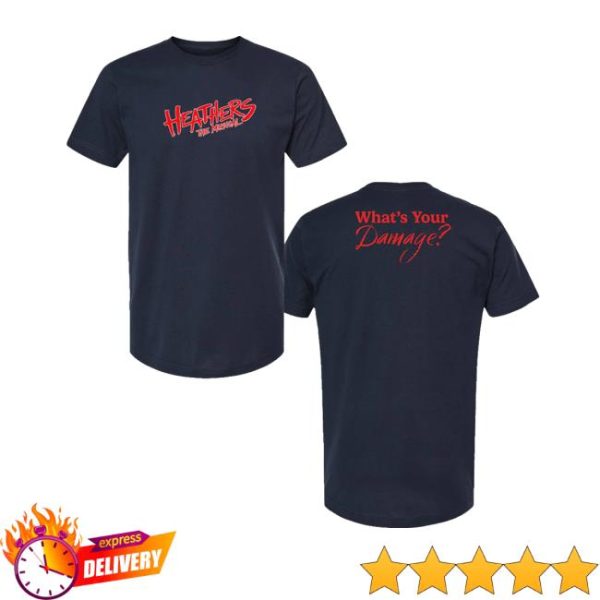 Broadway World Shop Merch Heathers The Musical Logo Tee