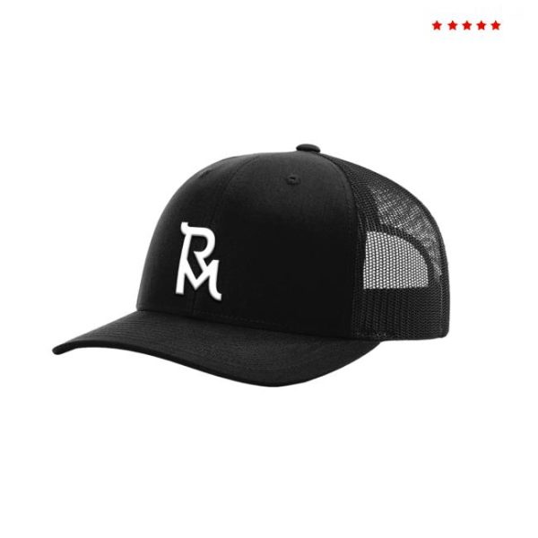 The Run For A Million Store Merch The Run For A Million Logo Black Cap