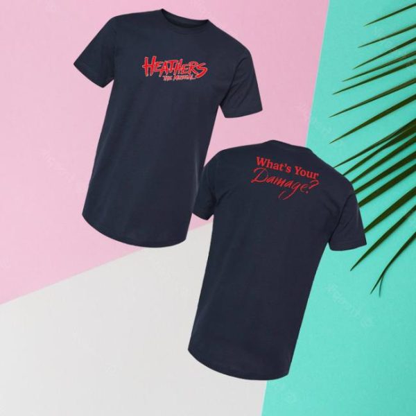 Broadway World Shop Merch Heathers The Musical Logo Tee