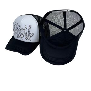 Cabalcult Merch Cabal Logo Trucker Cap In Black