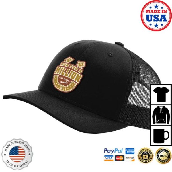 The Run For A Million Store Merch Trfam Lucky Horseshoe Black Cap