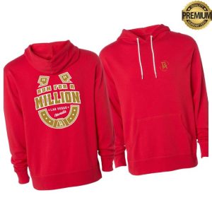 The Run For A Million Store Merch Trfam Lucky Horseshoe Red Hoodie