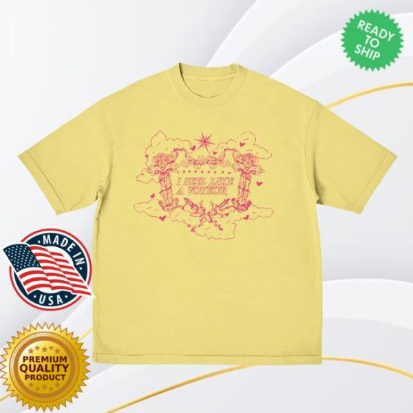 Alessi Rose Music Store Merch I Feel Like A Voyeur Tee