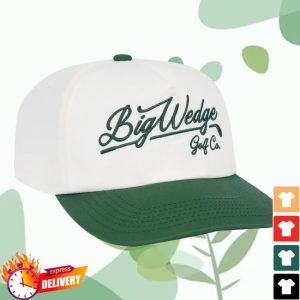 Big Wedge Golf Merch Store Shop Bw Script Cap
