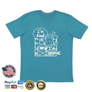 Finch Merch Shop I’m Kind, I’m Brave Graphic Finch T-Shirt