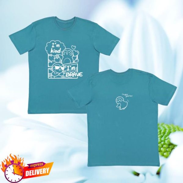 Finch Merch Shop I’m Kind, I’m Brave Graphic Finch T-Shirt
