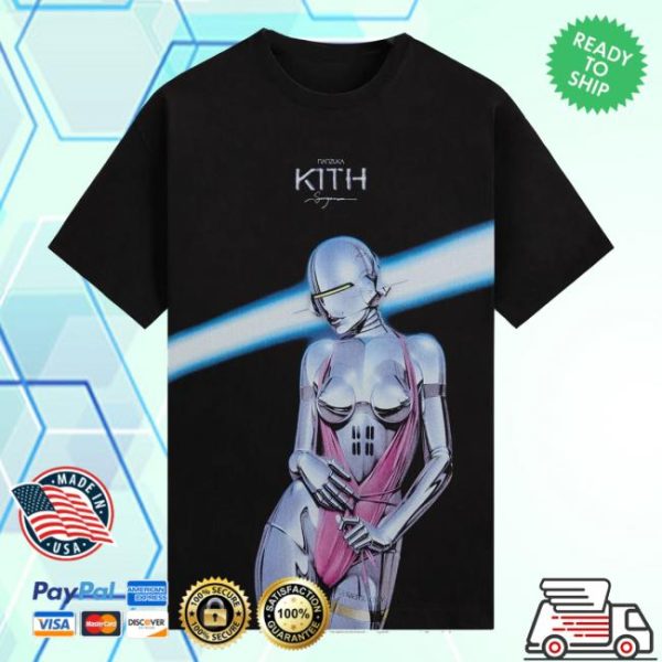 Hypebeast Store Merch Kith X Nanzuka Gallery Sorayama Sexy Robot Tee
