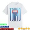kenny kith store merch kith tokyo classic logo vintage white tee