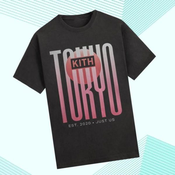 Kith Store Merch Kith Tokyo Classic Logo Vintage Tee