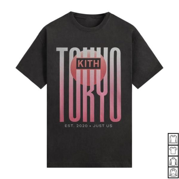 Kith Store Merch Kith Tokyo Classic Logo Vintage Tee