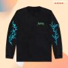 kenny ripndipclothing store merch squabble up long sleeve black wash wq