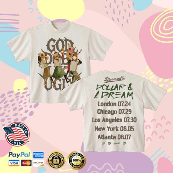 Jid World Merch Store Shop Gdlu X Dreamville Dollar A Dream Tee